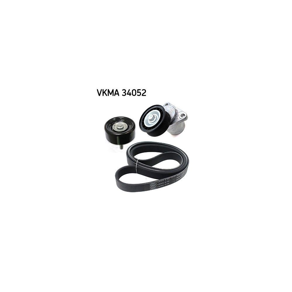 Keilrippenriemensatz SKF VKMA 34052 für FORD VOLVO