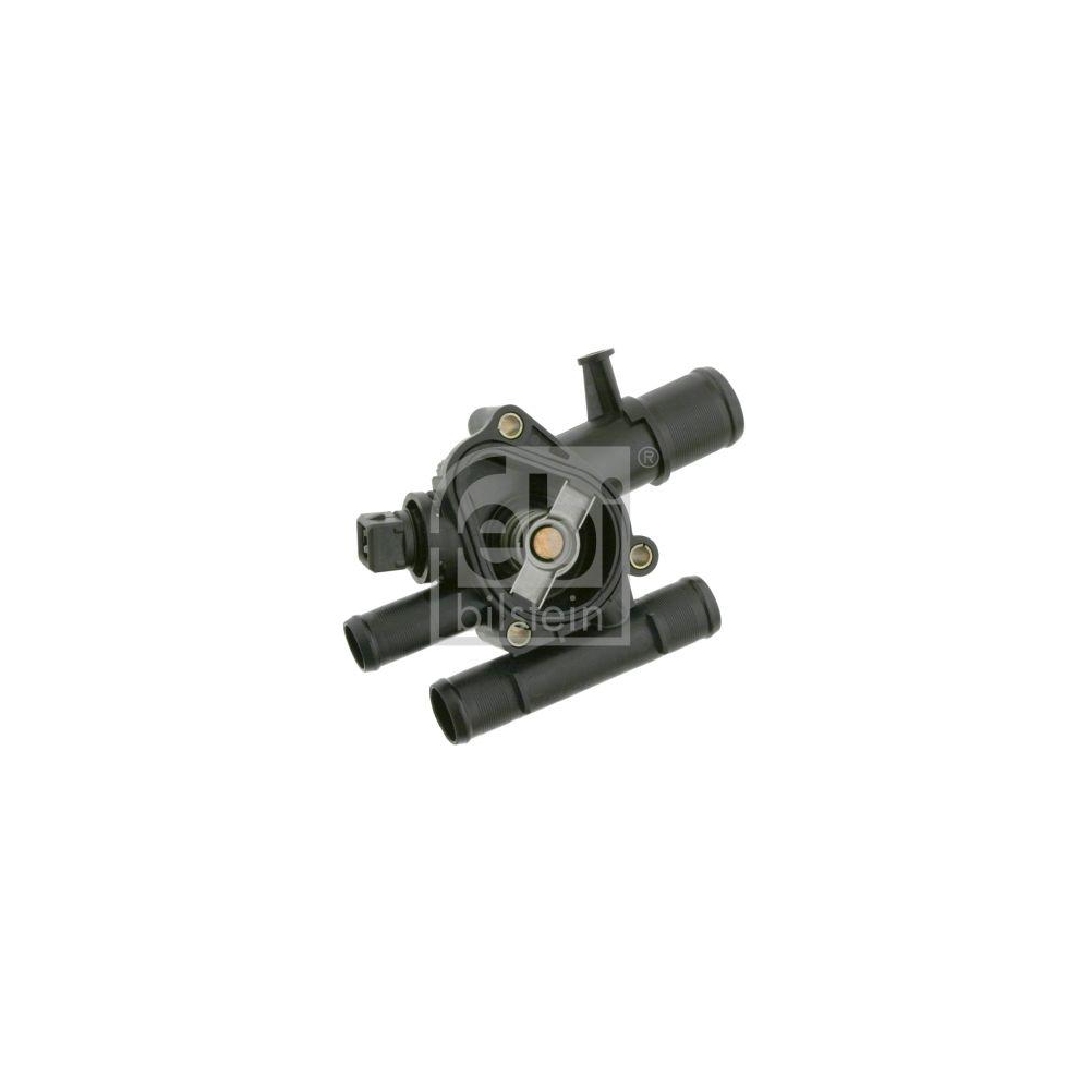 Febi Bilstein 24158 Thermostat mit Gehäuse und Dichtung , 1 Stück