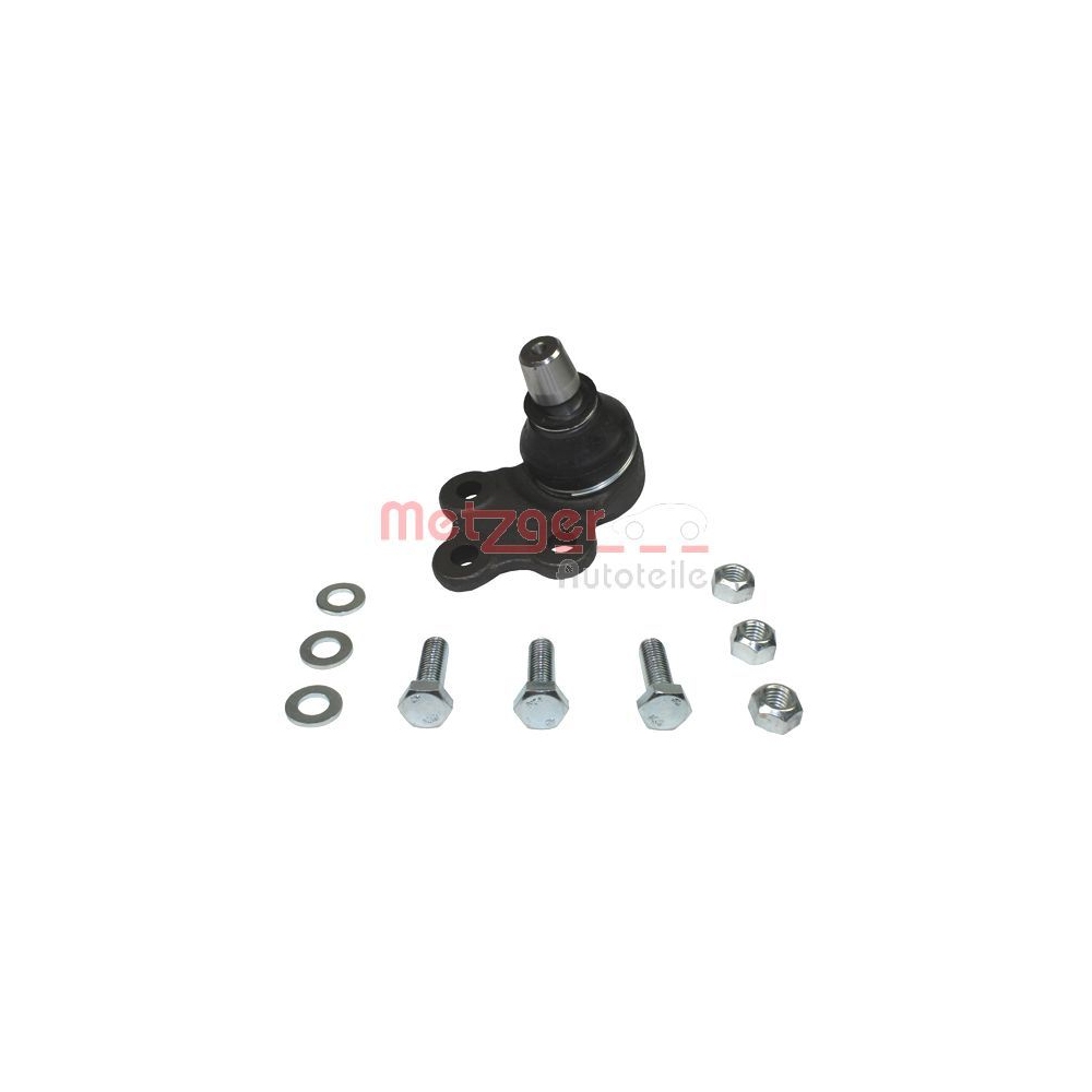 Trag-/Führungsgelenk METZGER 57011618 KIT + für FIAT, Vorderachse links