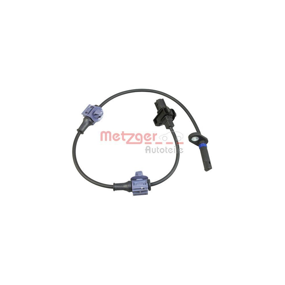 Sensor, Raddrehzahl METZGER 0900617 für HONDA, Hinterachse links