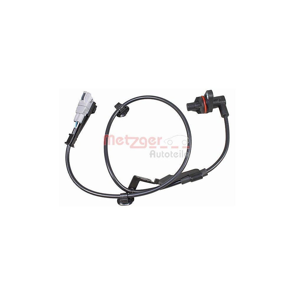 Sensor, Raddrehzahl METZGER 09001164 für TOYOTA, Hinterachse rechts