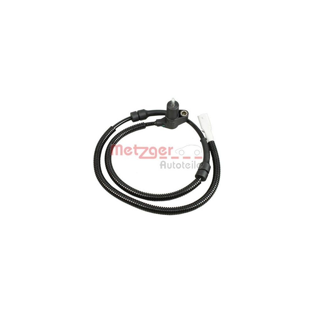 Sensor, Raddrehzahl METZGER 0900654 für FIAT CITROËN/PEUGEOT, Hinterachse