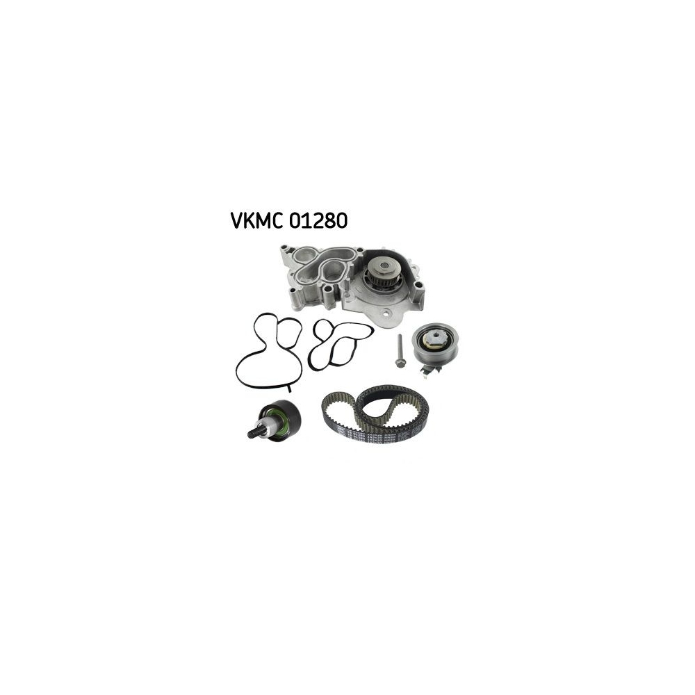 Wasserpumpe + Zahnriemensatz SKF VKMC 01280 für AUDI SEAT SKODA VW