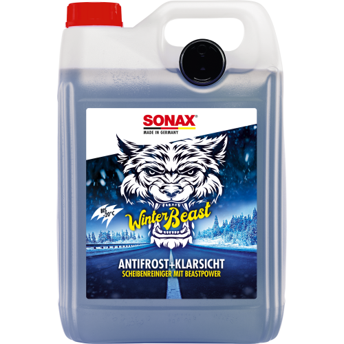 SONAX 01355000 Winterbeast Antifrost+KlarSicht bis -20 °C 1x5l