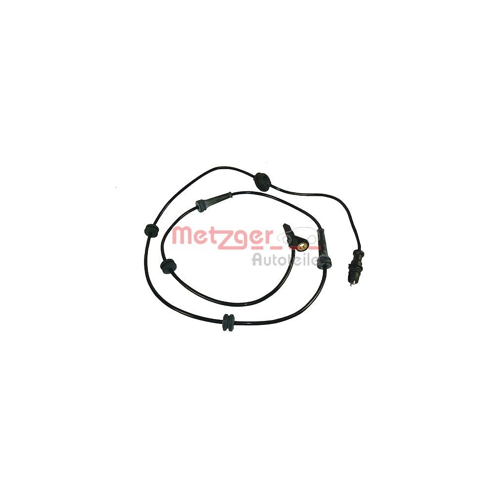 Sensor, Raddrehzahl METZGER 0900660 für FIAT, Vorderachse rechts