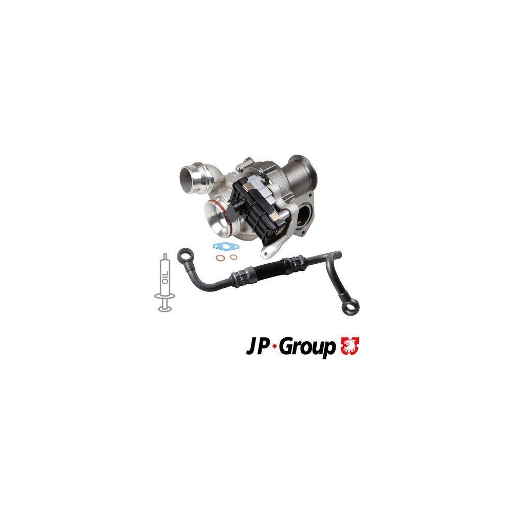 Lader, Aufladung JP GROUP 1417800410 JP GROUP für BMW