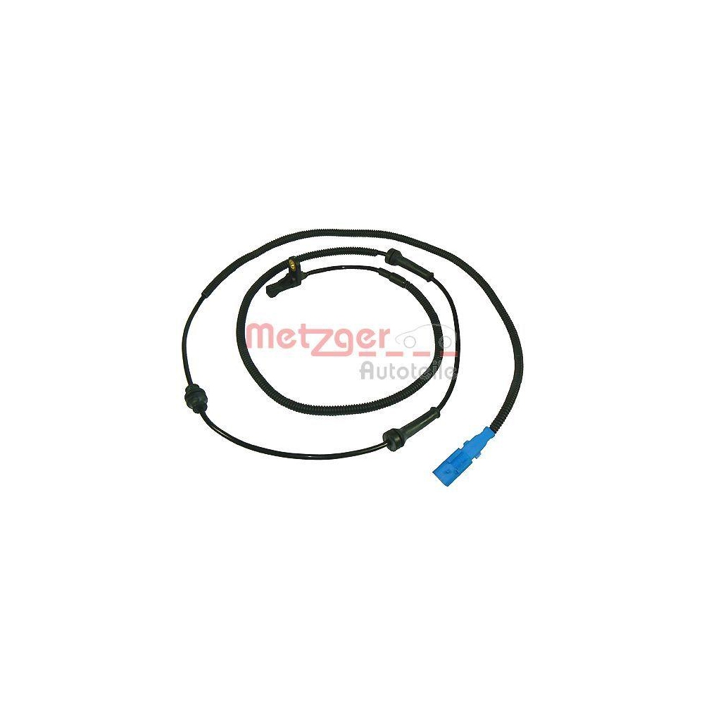 Sensor, Raddrehzahl METZGER 0900669 für CITROËN, Hinterachse