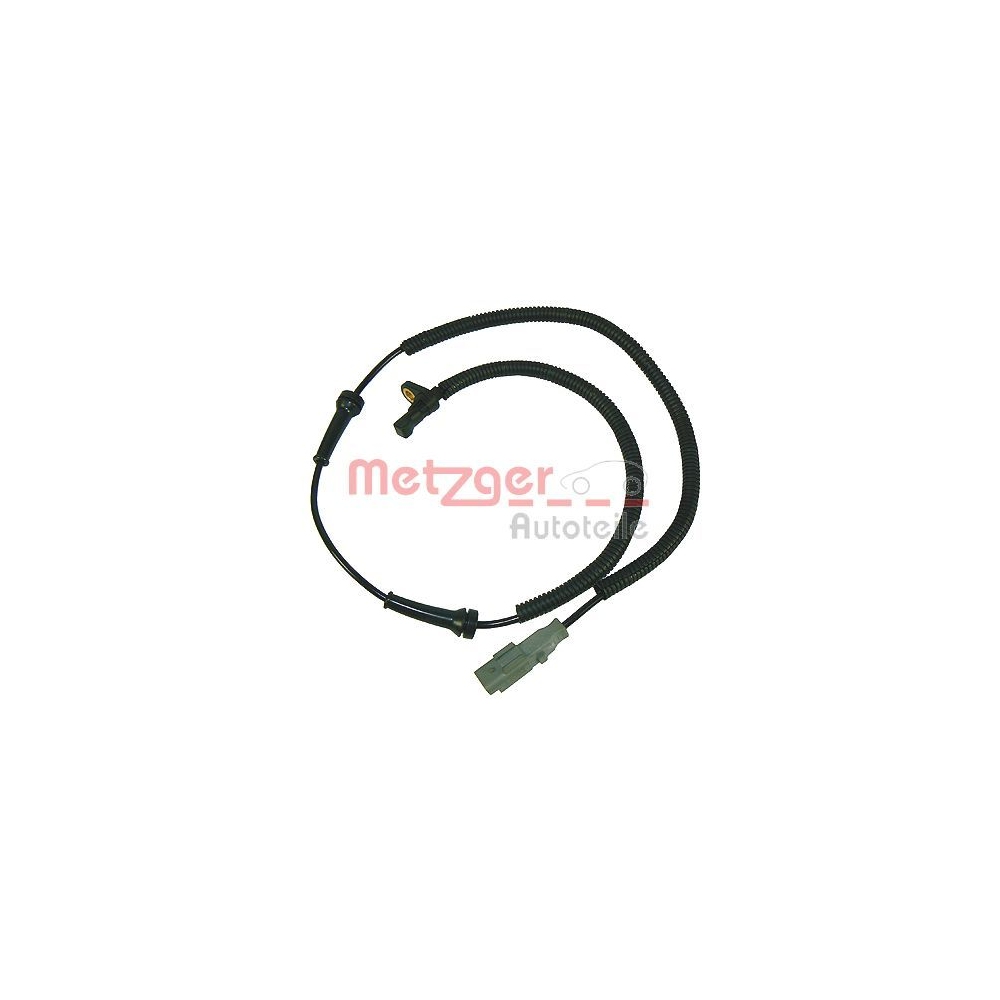 Sensor, Raddrehzahl METZGER 0900672 für FIAT CITROËN/PEUGEOT, Hinterachse