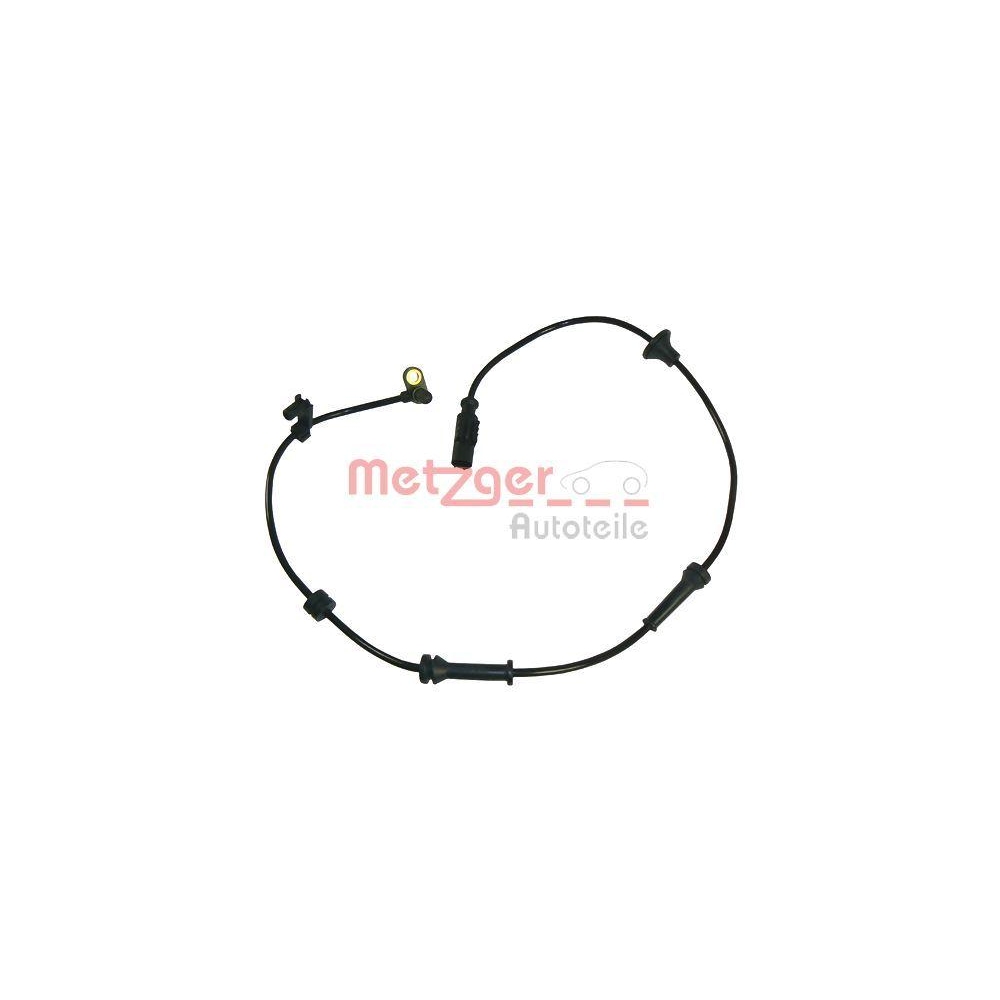 Sensor, Raddrehzahl METZGER 0900673 für TOYOTA CITROËN/PEUGEOT, Hinterachse