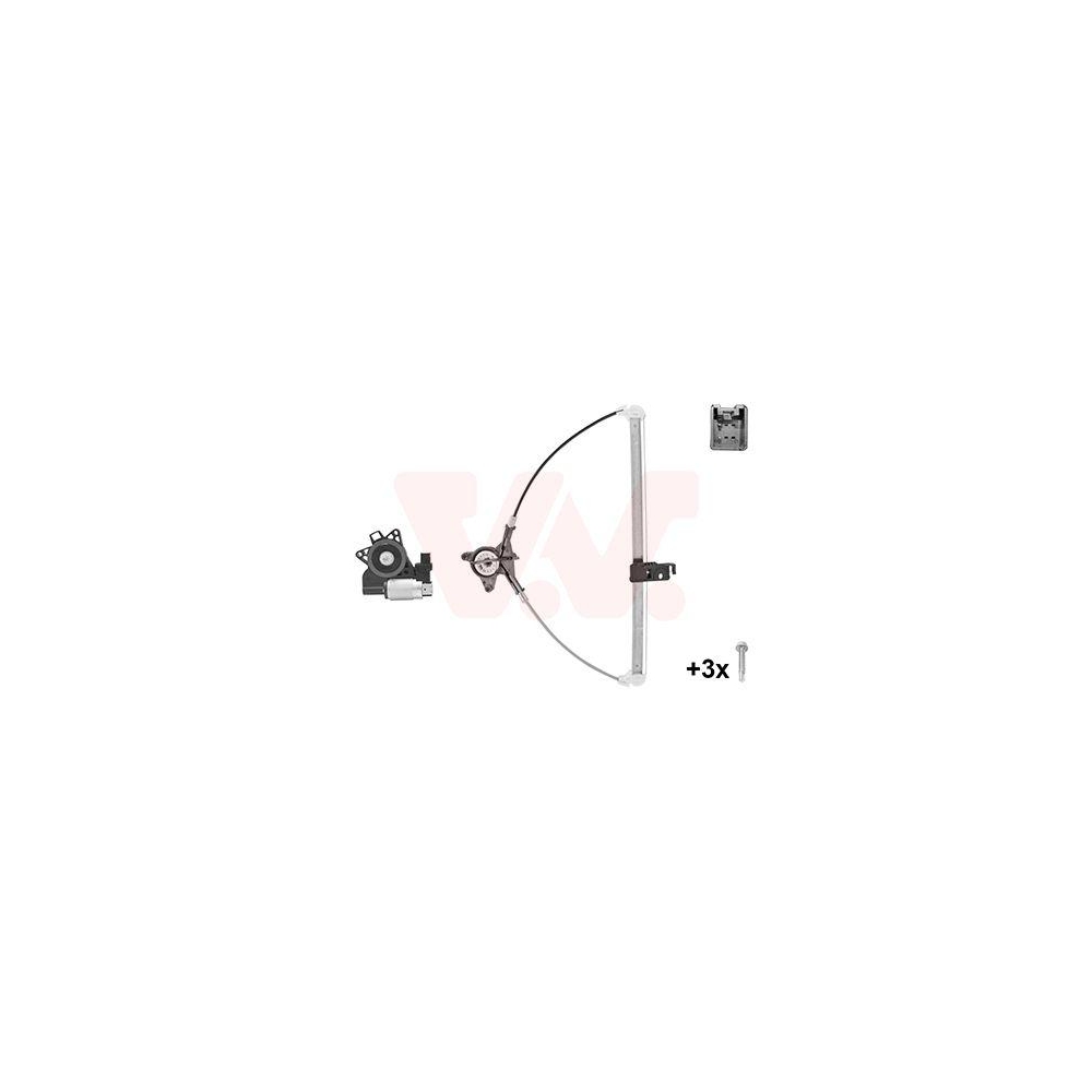 Fensterheber VAN WEZEL 2734268 für MAZDA, hinten rechts