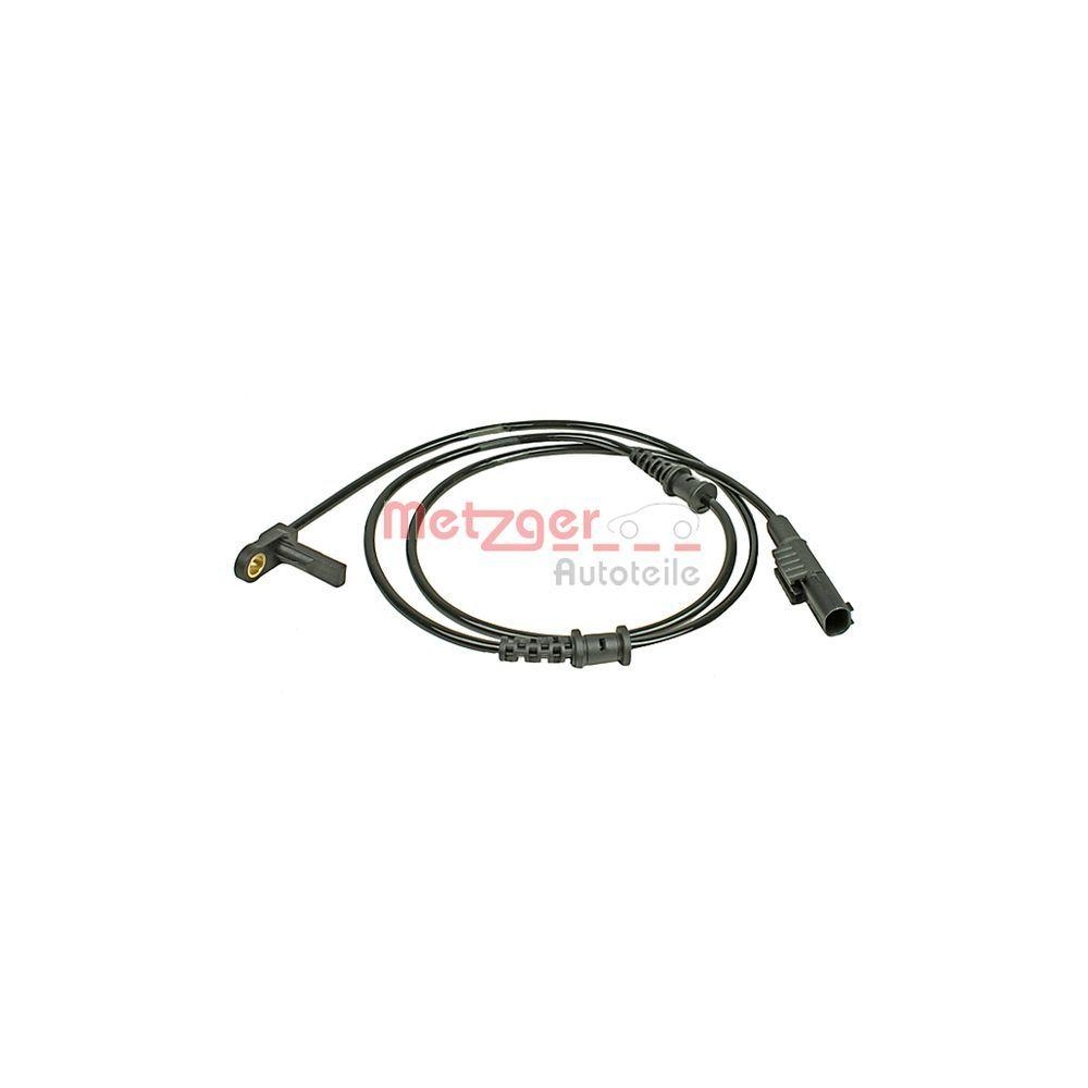 Sensor, Raddrehzahl METZGER 0900988 ORIGINAL ERSATZTEIL GREENPARTS für