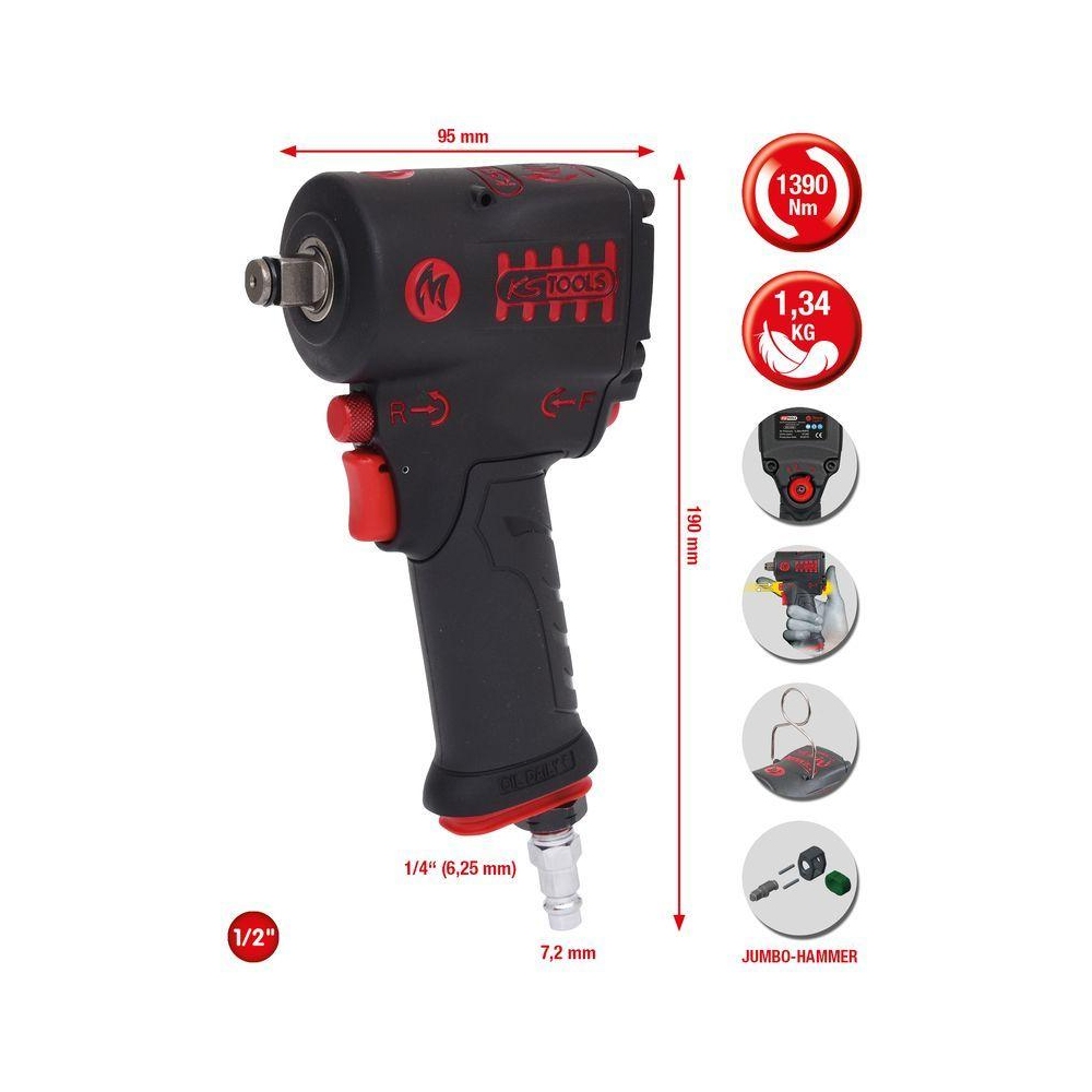 Schlagschrauber (Druckluft) KS TOOLS 515.1270