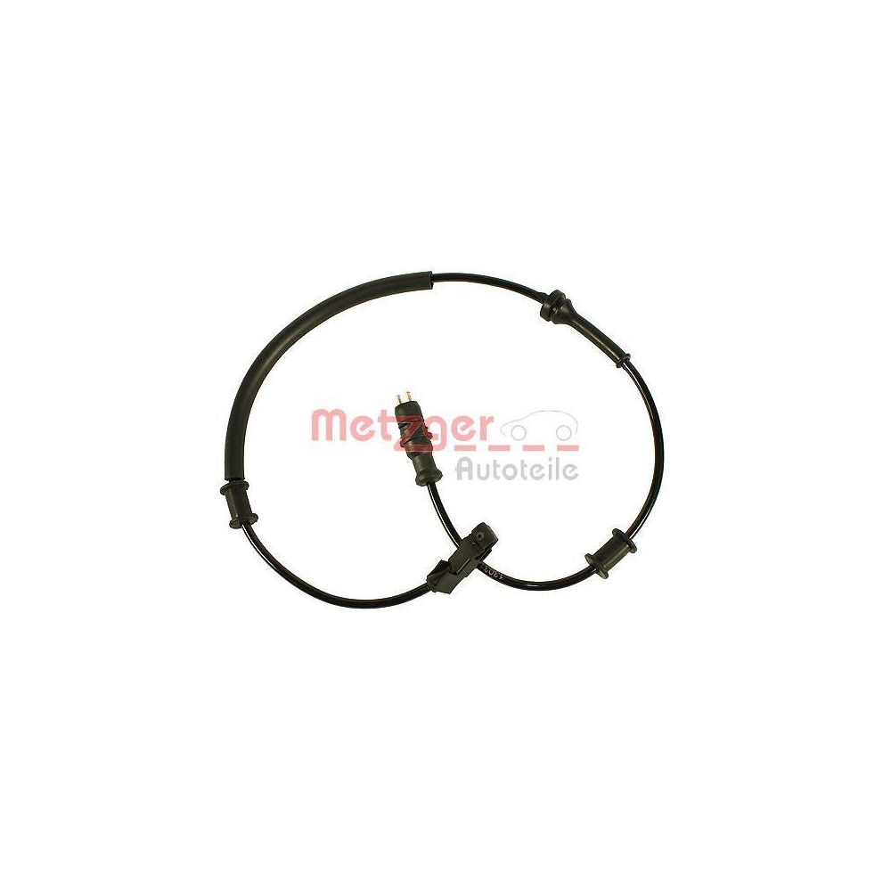 Sensor, Raddrehzahl METZGER 0900690 für RENAULT, Hinterachse, Hinterachse links