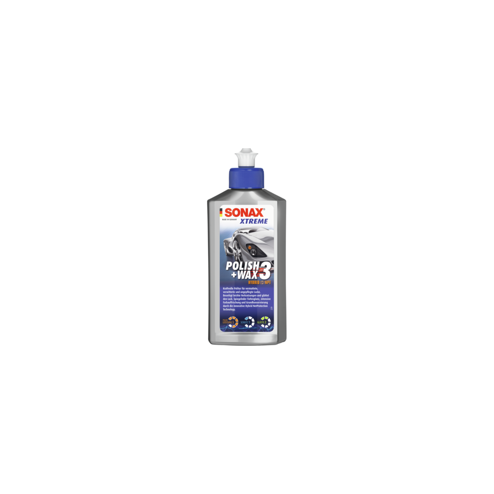 SONAX 02021000 XTREME Polish+Wax 3 1x250 ml