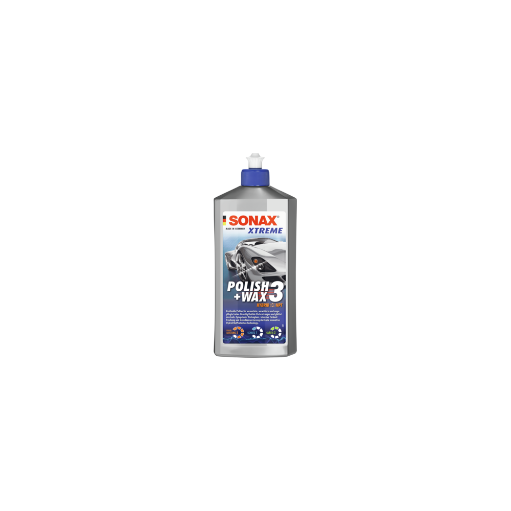 SONAX 02022000 XTREME Polish+Wax 3 1x500 ml