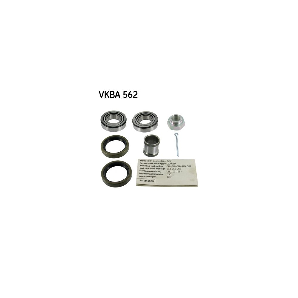 Radlagersatz SKF VKBA 562 für FIAT, Hinterachse