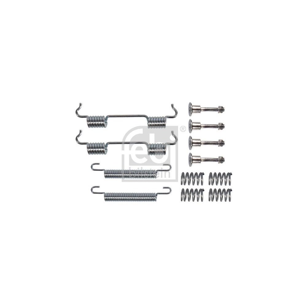 Zubehörsatz, Bremsbacken FEBI BILSTEIN 182039 für, Hinterachse