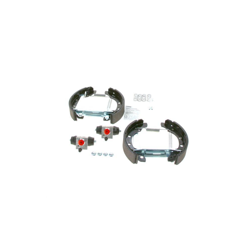 Bremsbackensatz BOSCH 0 204 114 690 KIT SUPERPRO für, Hinterachse