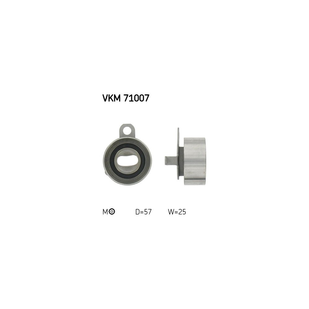 Spannrolle, Zahnriemen SKF VKM 71007 für TOYOTA