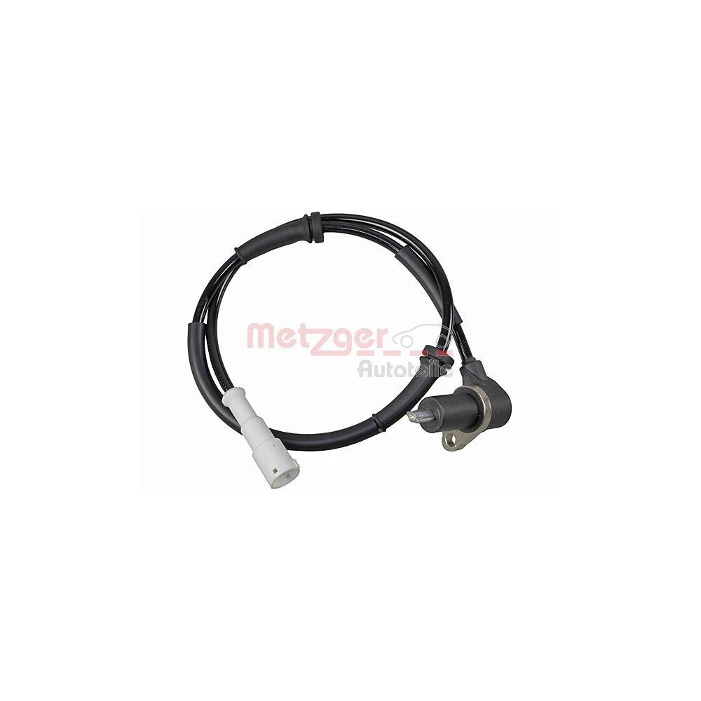 Sensor, Raddrehzahl METZGER 09001206 für RENAULT, Hinterachse rechts