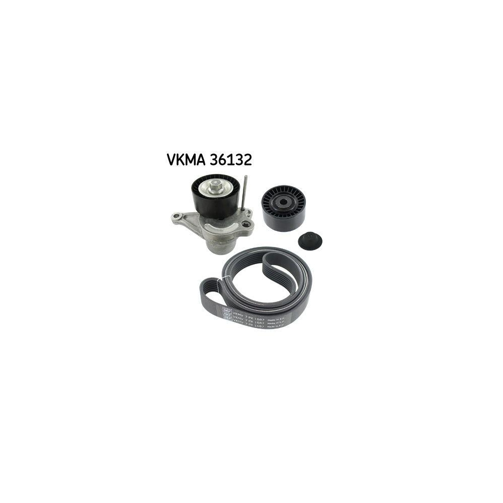 Keilrippenriemensatz SKF VKMA 36132 für NISSAN OPEL RENAULT VAUXHALL DACIA