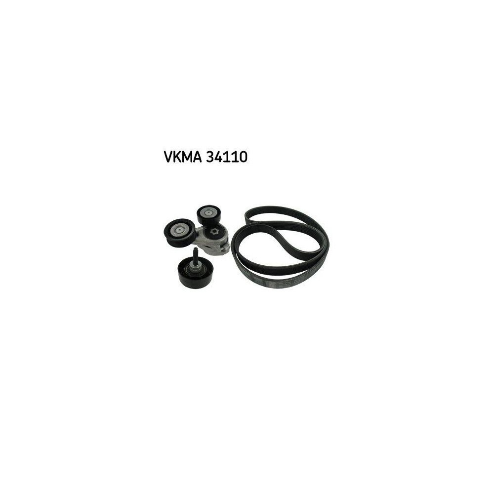 Keilrippenriemensatz SKF VKMA 34110 für AUDI FORD SEAT SKODA TOYOTA VW