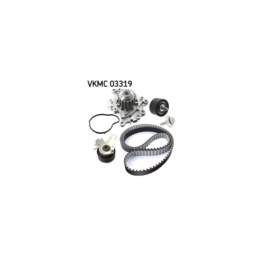 Wasserpumpe + Zahnriemensatz SKF VKMC 03319 für CITROËN FIAT FORD LANCIA OPEL