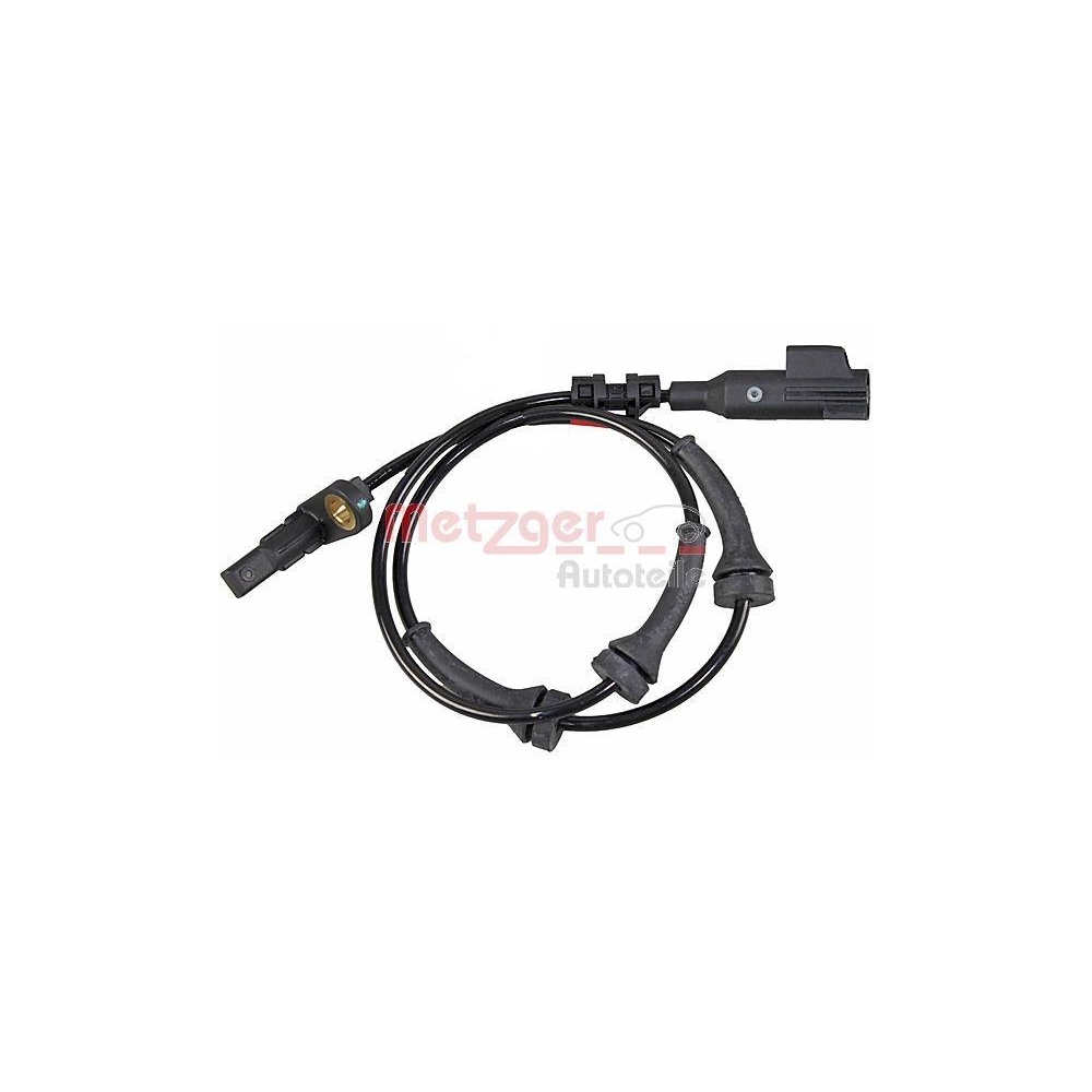 Sensor, Raddrehzahl METZGER 09001212 f&uuml;r LAND ROVER, Hinterachse