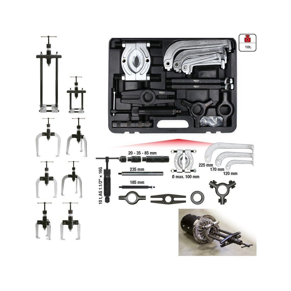 Abziehersatz KS TOOLS 700.1200 für