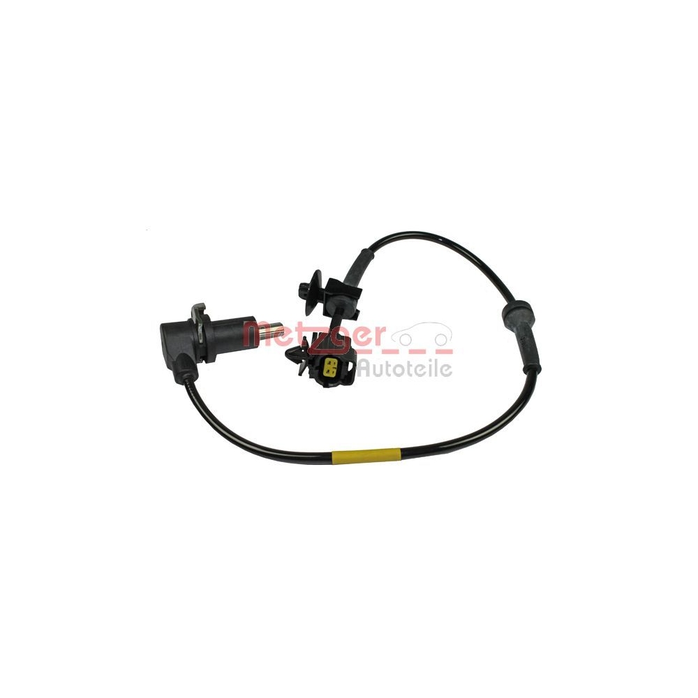 Sensor, Raddrehzahl METZGER 0900752 für CHEVROLET, Hinterachse rechts