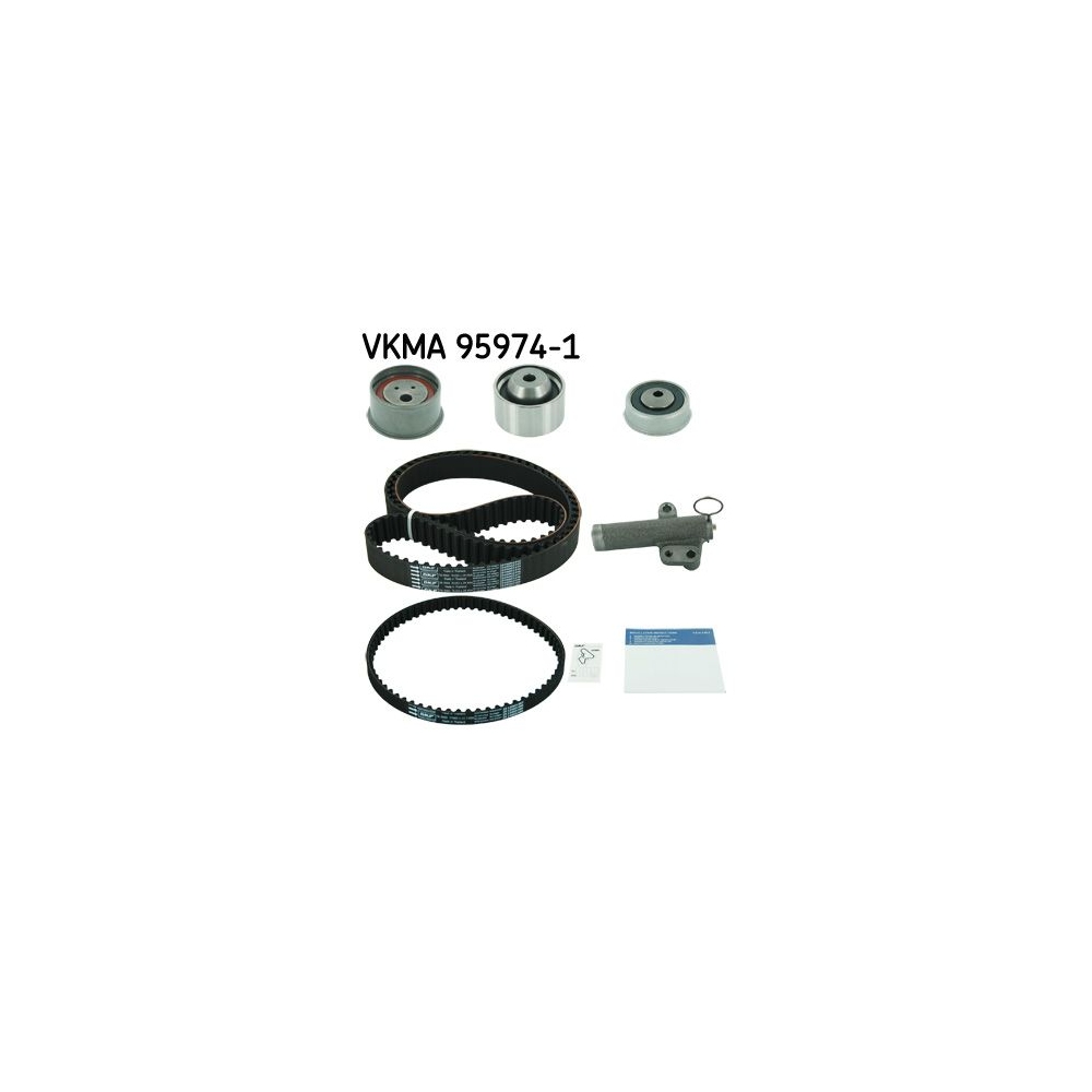 Zahnriemensatz SKF VKMA 95974-1 für FIAT MITSUBISHI VOLVO HYUNDAI