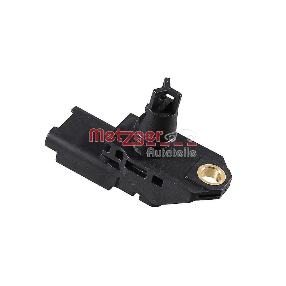 Sensor, Ansauglufttemperatur METZGER 0905508 für CITROËN OPEL PEUGEOT, Saugrohr