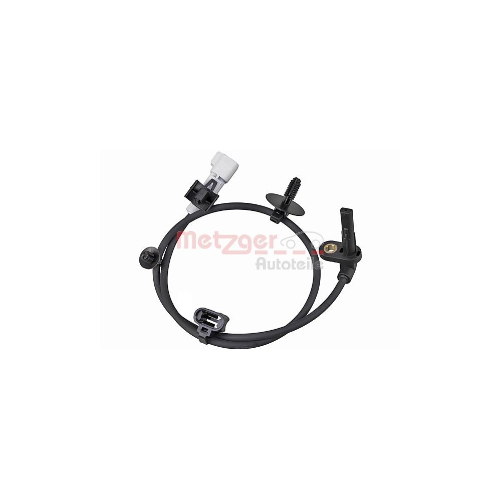 Sensor, Raddrehzahl METZGER 09001226 für OPEL GENERAL MOTORS, Hinterachse links