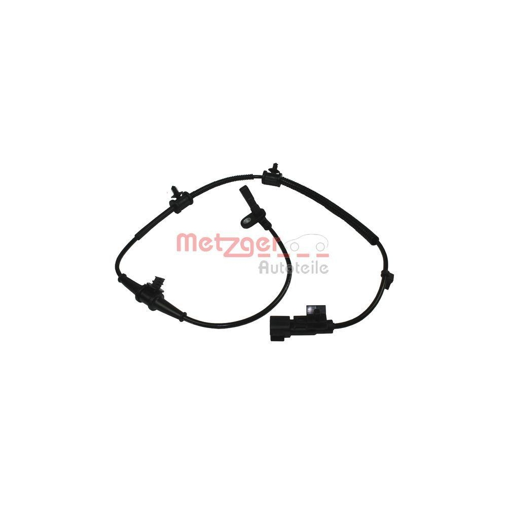 Sensor, Raddrehzahl METZGER 0900770 GREENPARTS für OPEL CHEVROLET, Vorderachse