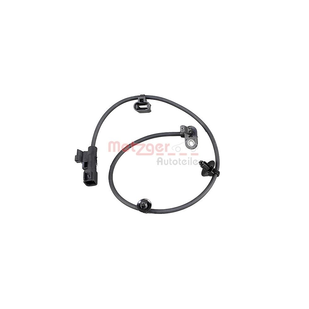 Sensor, Raddrehzahl METZGER 09001227 für OPEL GENERAL MOTORS, Hinterachse rechts