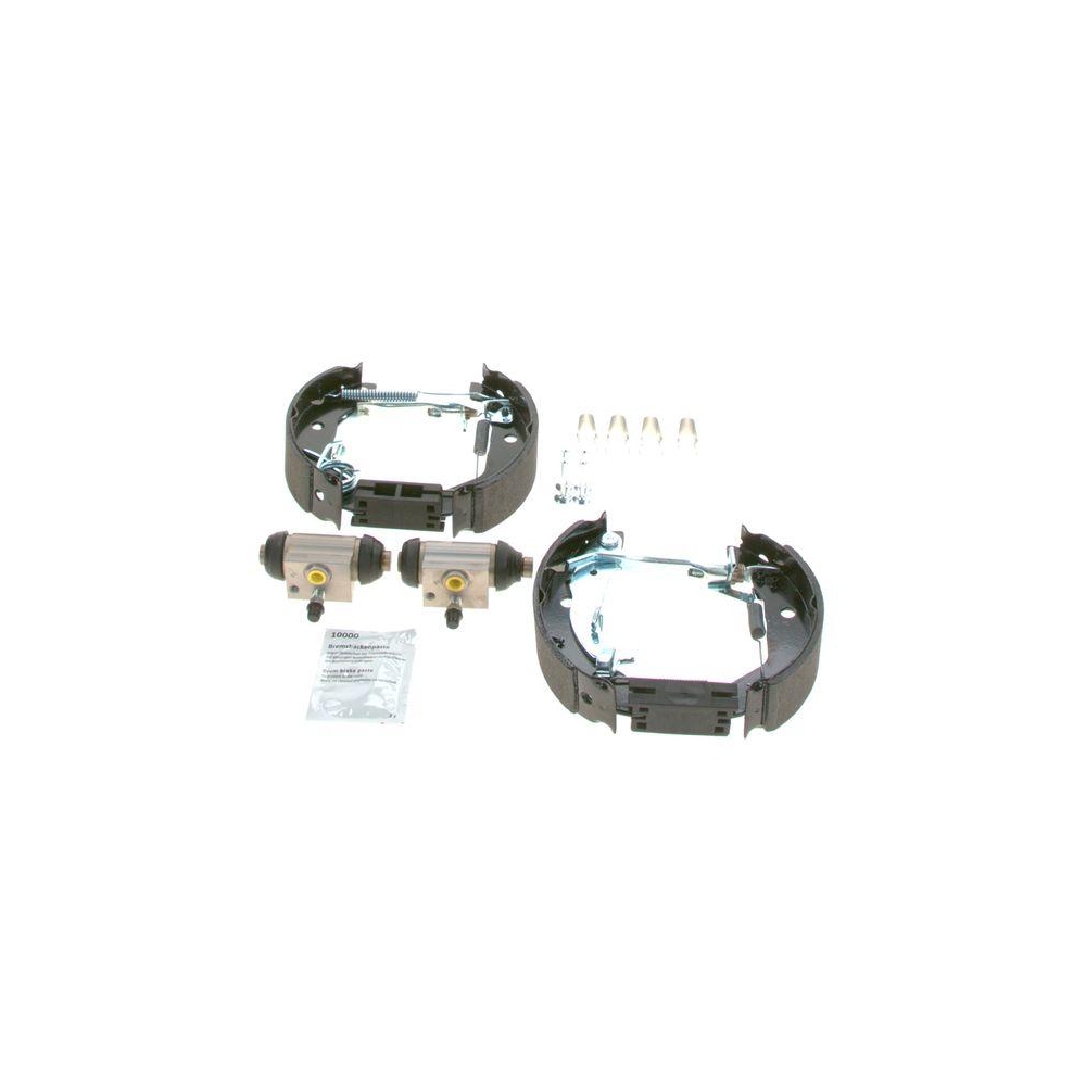 Bremsbackensatz BOSCH 0 204 114 607 KIT SUPERPRO für MERCEDES-BENZ, Hinterachse