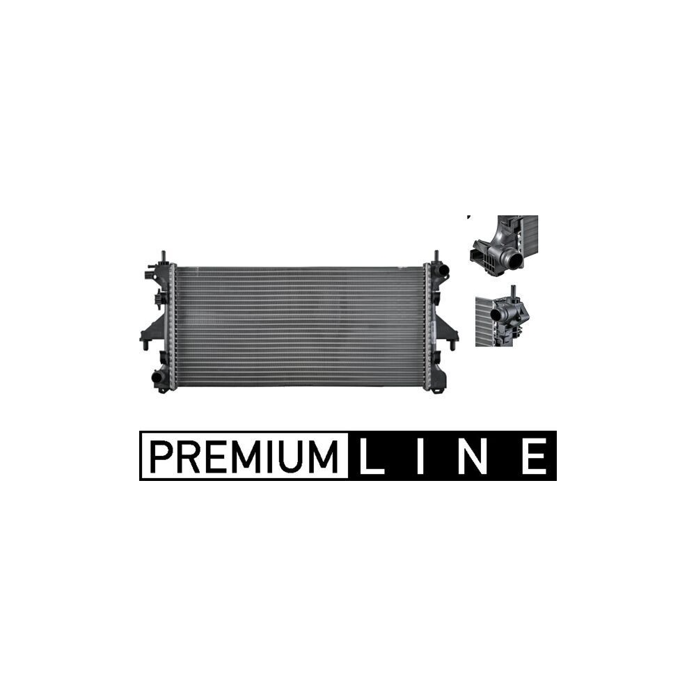 Kühler, Motorkühlung MAHLE CR 880 000P PREMIUM LINE für CITROËN FIAT PEUGEOT