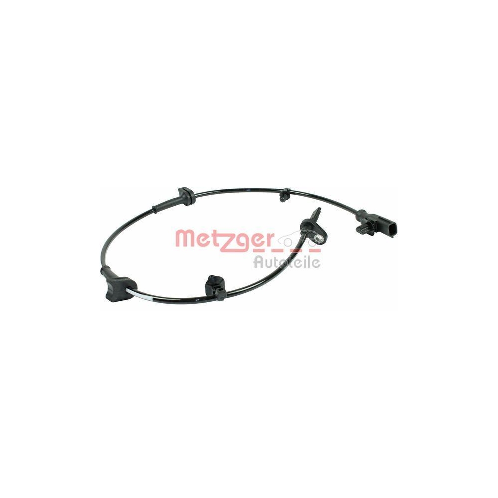 Sensor, Raddrehzahl METZGER 0900793 ORIGINAL ERSATZTEIL für FORD, Vorderachse