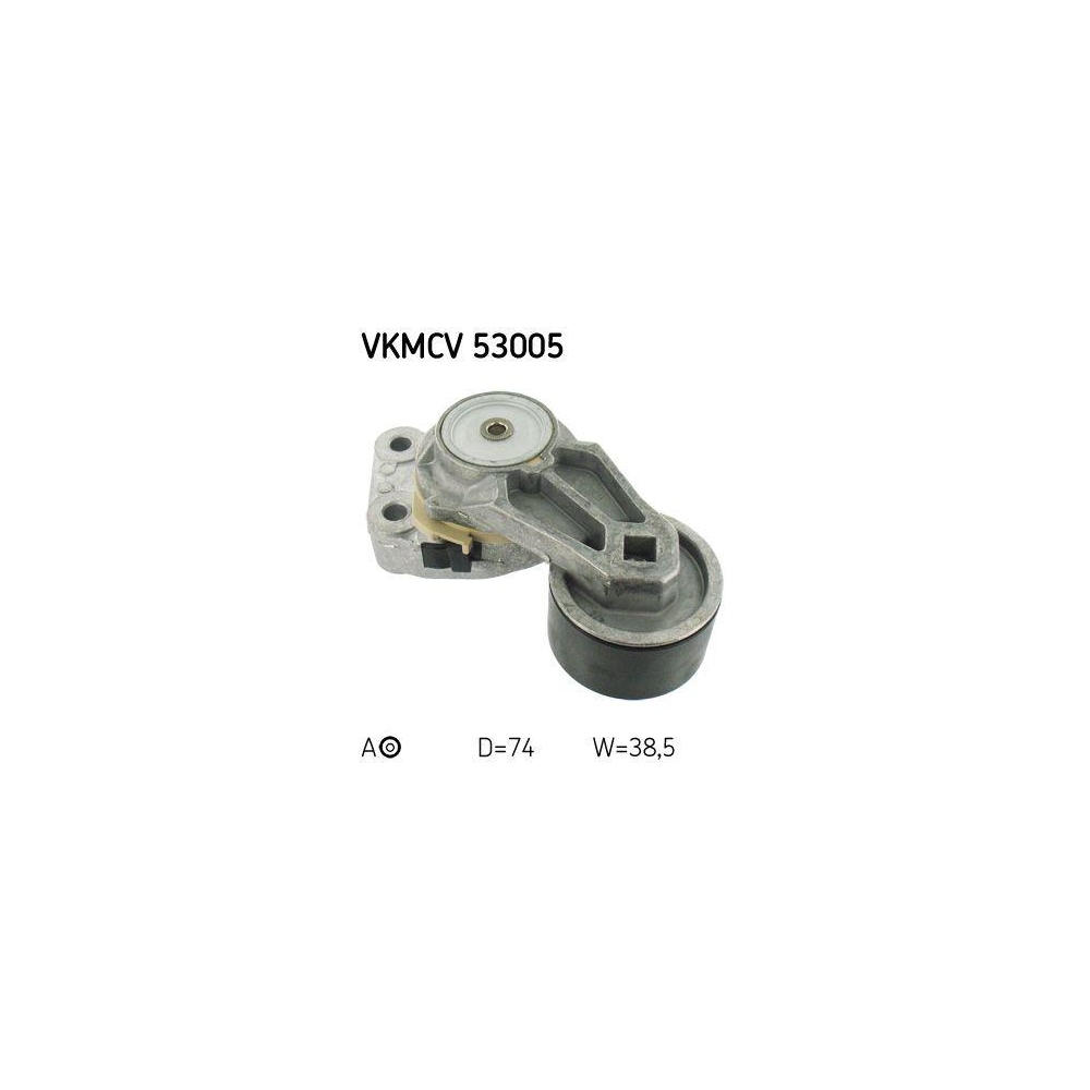 Spannrolle, Keilrippenriemen SKF VKMCV 53005 für VOLVO RENAULT TRUCKS