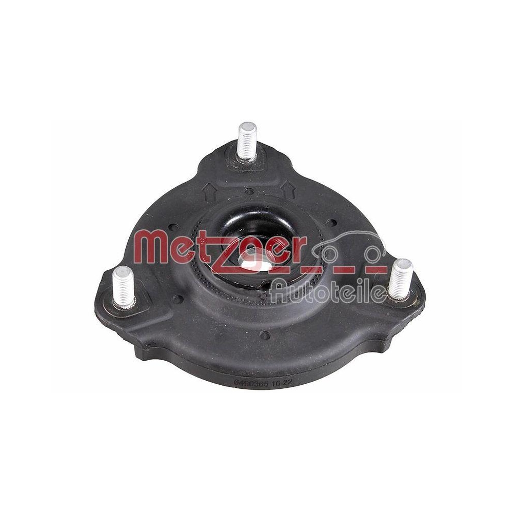 Federbeinstützlager METZGER 6490365 für HYUNDAI KIA, Vorderachse, oben