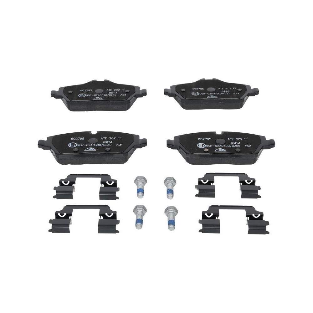 Bremsbelagsatz, Scheibenbremse ATE 13.0460-2795.2 für BMW MINI, Vorderachse