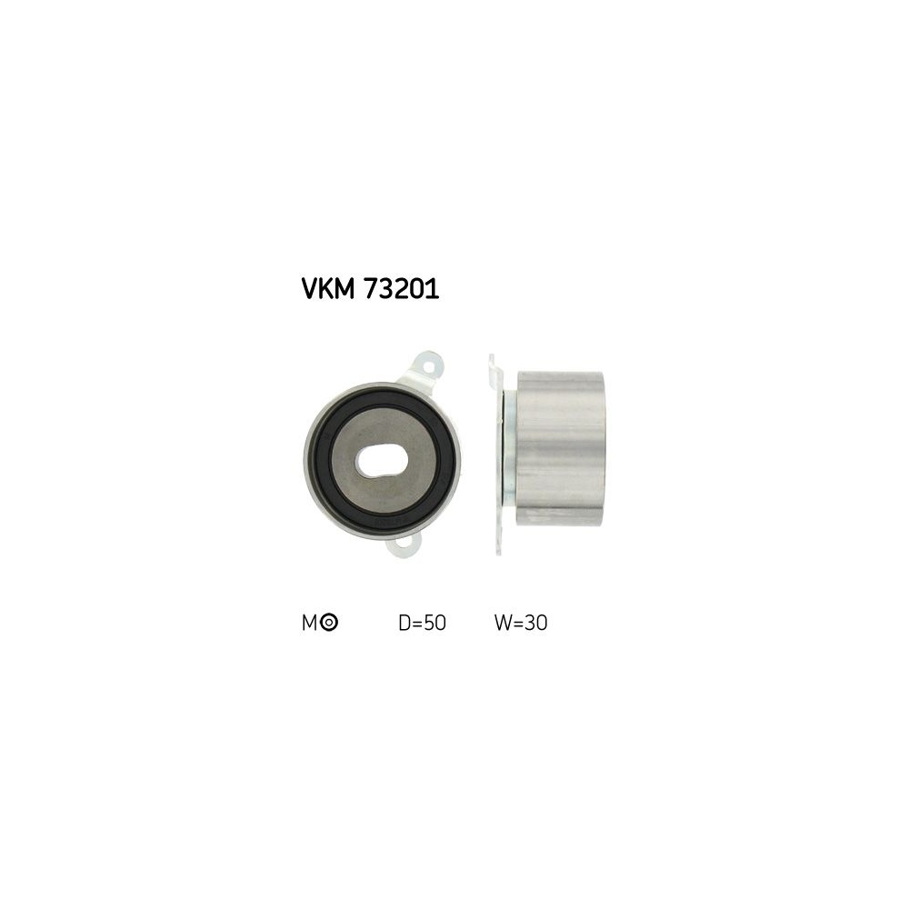 Spannrolle, Zahnriemen SKF VKM 73201 für HONDA