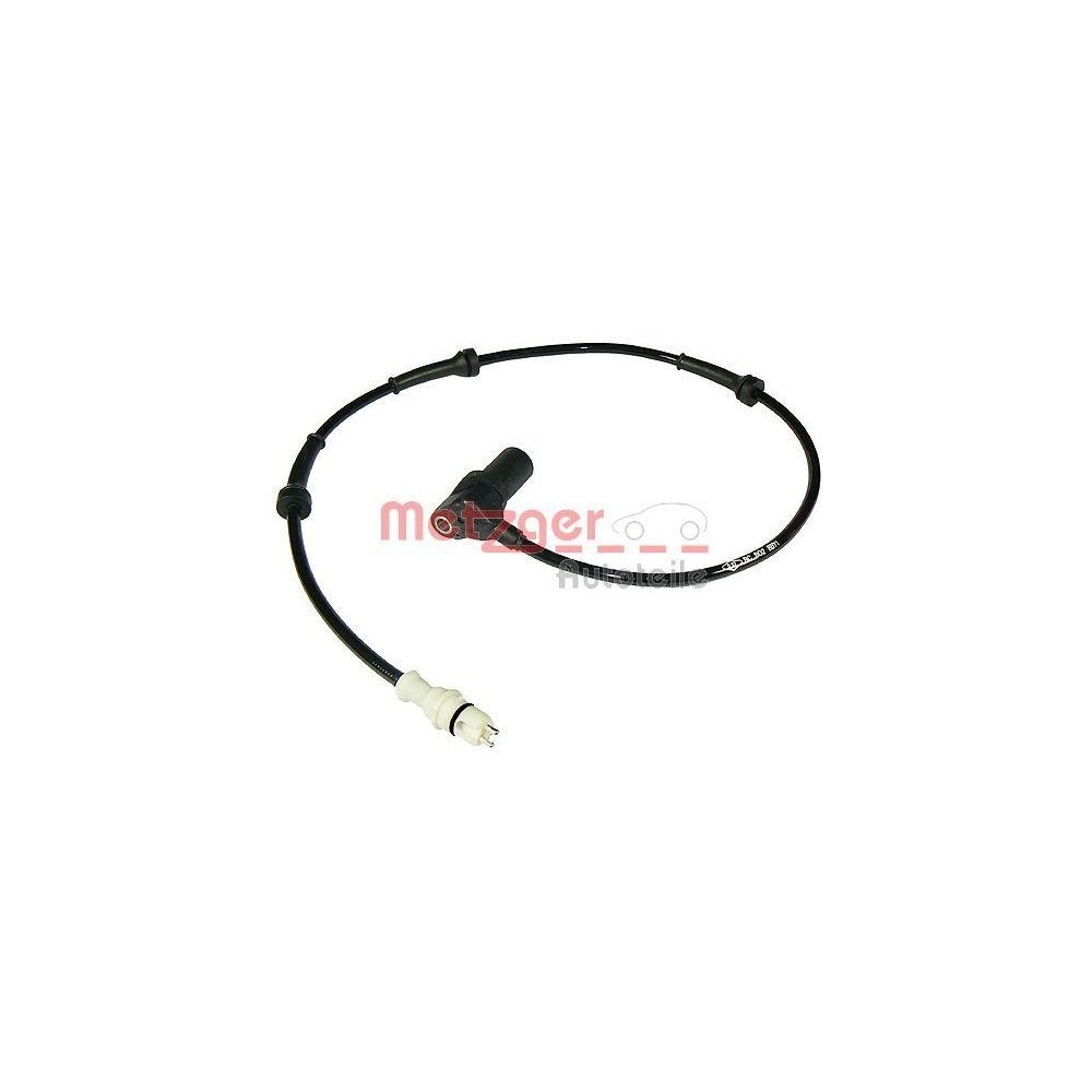 Sensor, Raddrehzahl METZGER 0900802 für RENAULT, Hinterachse links