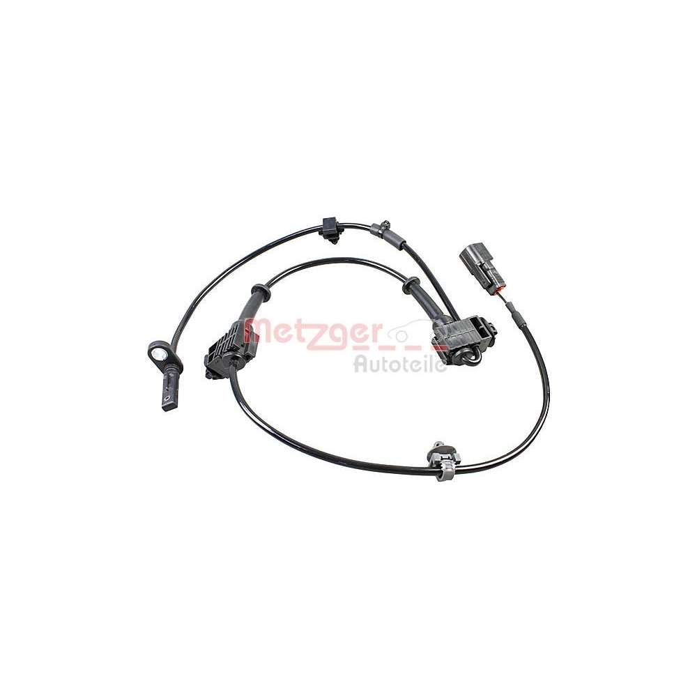 Sensor, Raddrehzahl METZGER 09001243 für MAZDA, Vorderachse