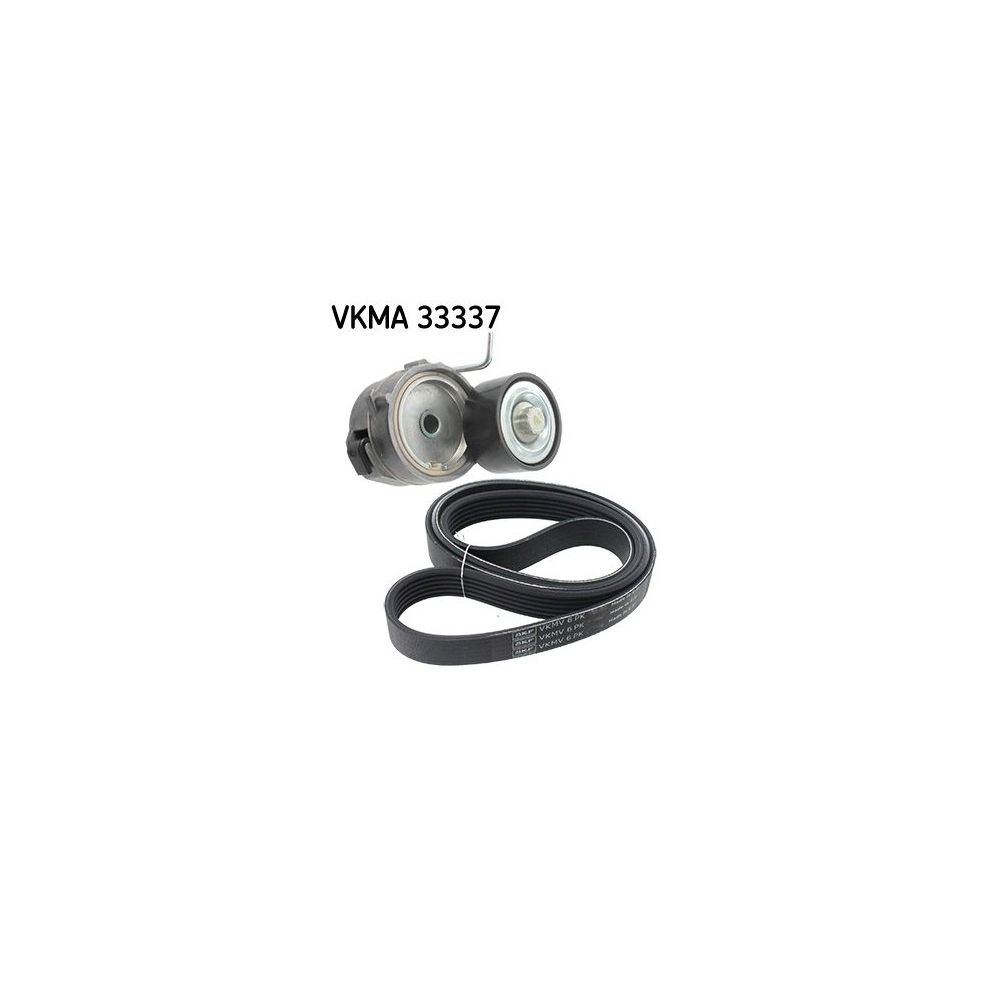 Keilrippenriemensatz SKF VKMA 33337 für AUDI CITROËN OPEL PEUGEOT SEAT SKODA VW