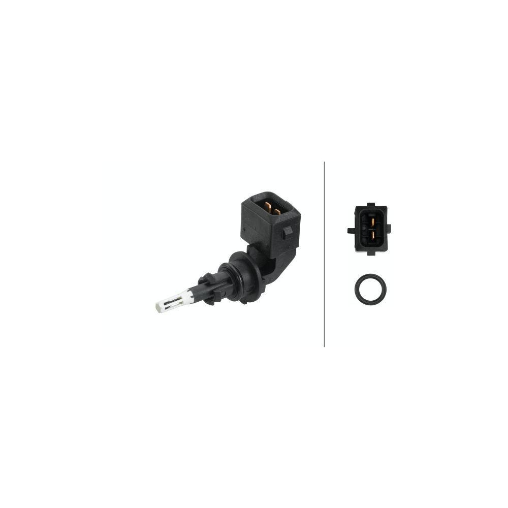 Sensor, Ansauglufttemperatur HELLA 6PT 009 109-351 für BMW