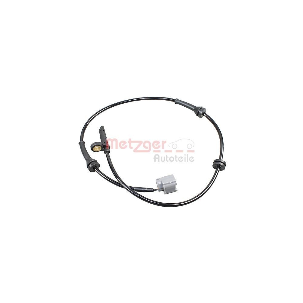 Sensor, Raddrehzahl METZGER 09001251 für NISSAN RENAULT, Vorderachse