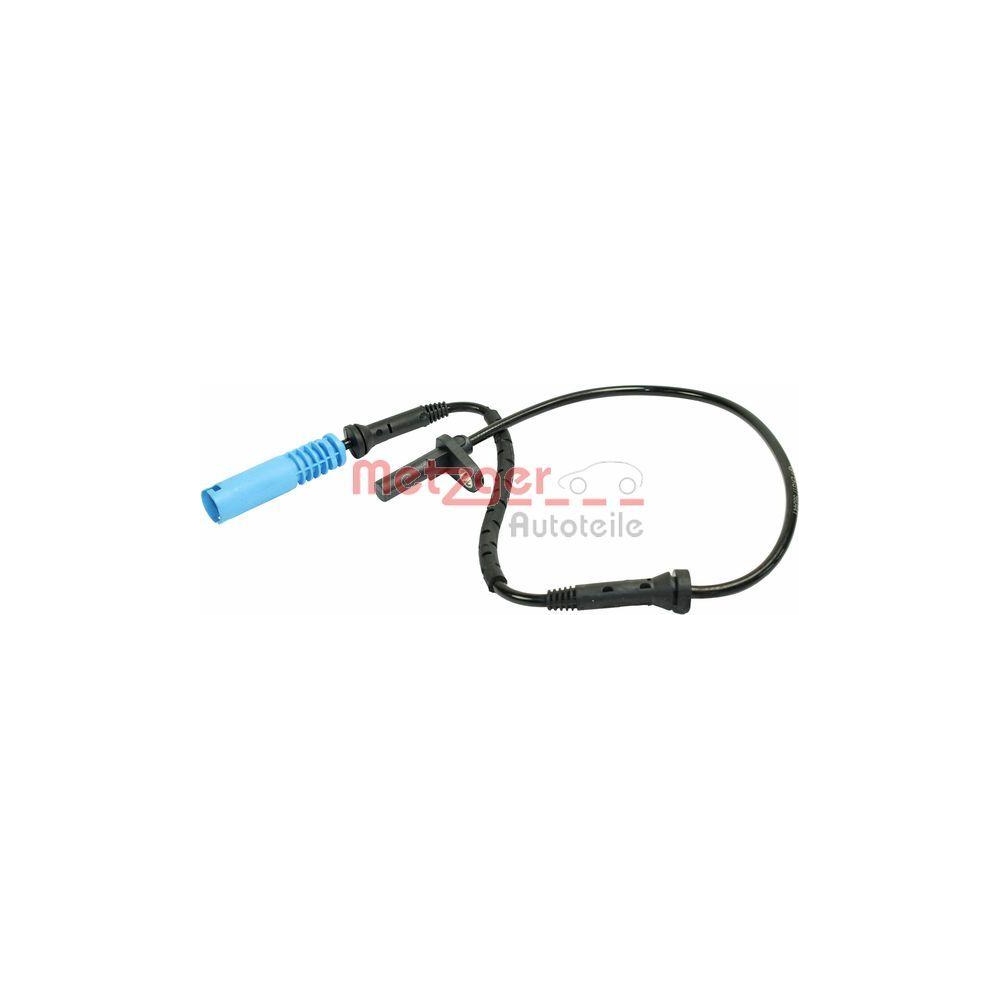 Sensor, Raddrehzahl METZGER 0900826 ORIGINAL ERSATZTEIL für BMW, Vorderachse