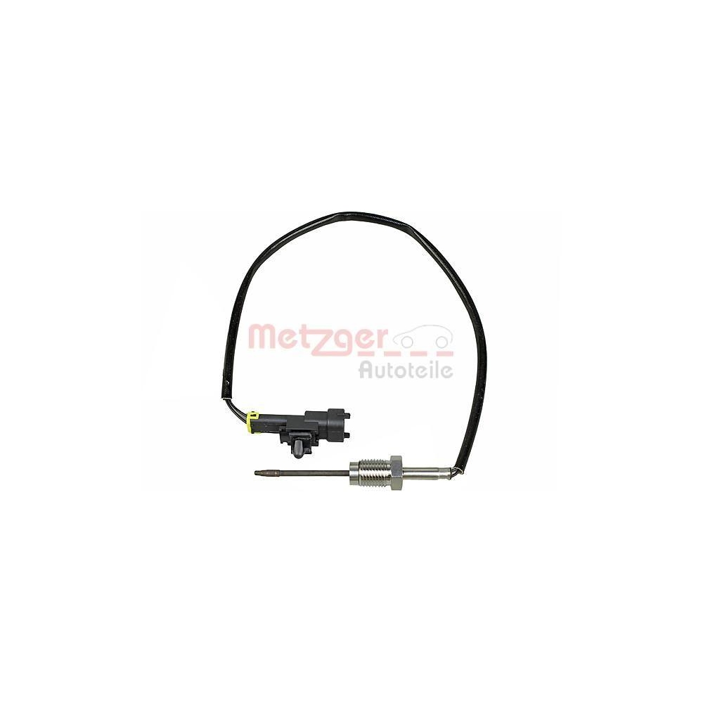 Sensor, Abgastemperatur METZGER 0894651 für FIAT