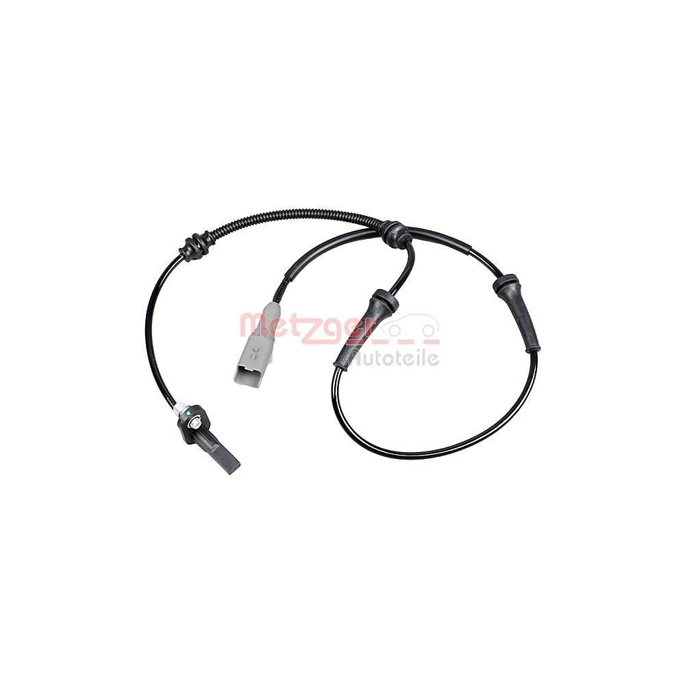 Sensor, Raddrehzahl METZGER 09001263 für CITROËN PEUGEOT CITROËN/PEUGEOT